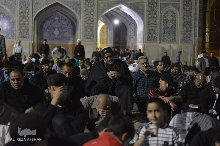 مراسم شب قدر در مسجد امام