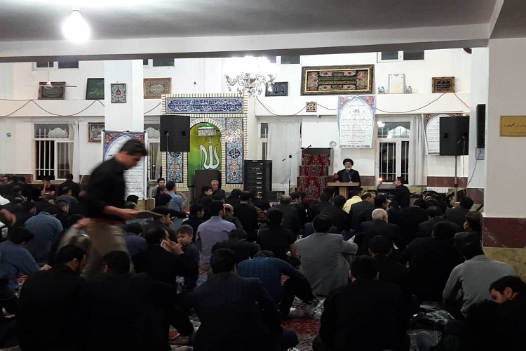 برگزاری مراسم اولین شب لیله&zwnj;القدر در مسجد جوادالائمه بیجار + عکس