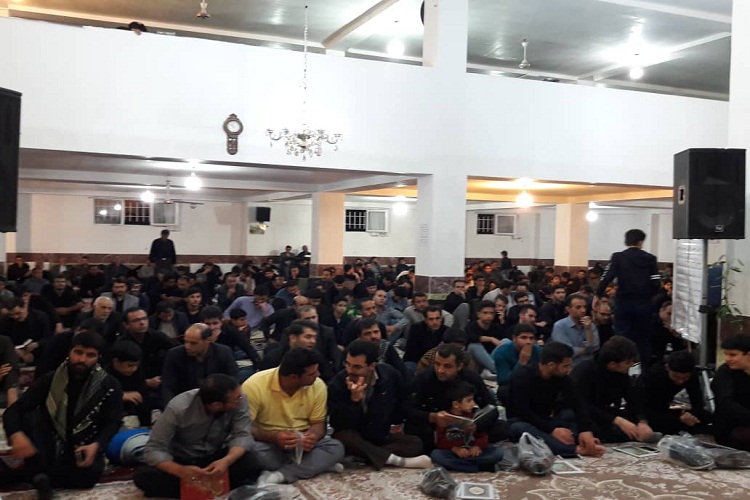 برگزاری مراسم اولین شب لیله&zwnj;القدر در مسجد جوادالائمه بیجار + عکس