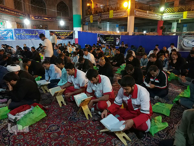 گزارش تصویری مراسم شب قدر در خرم&zwnj;آباد