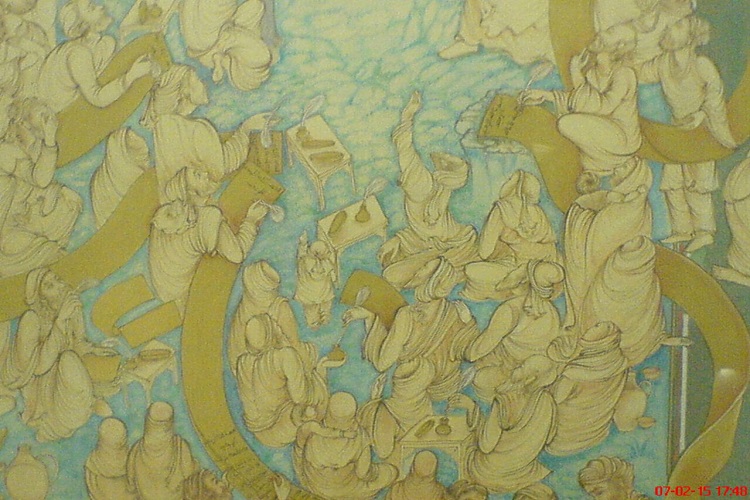 اثری هنری برای علی(ع) که در حد طراحی باقی ماند/ماجرای مفقوالاثرشدن پرده عاشورا به علت بی&zwnj;توجهی مسئولان