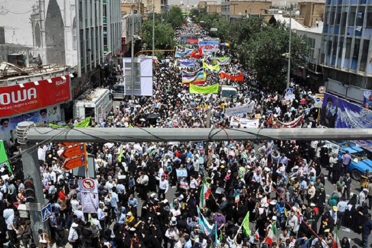 طنین ندای وحدت و همبستگی مردم فارس با فلسطین همگام با تمام آزادگان دنیا/ همه آمدند