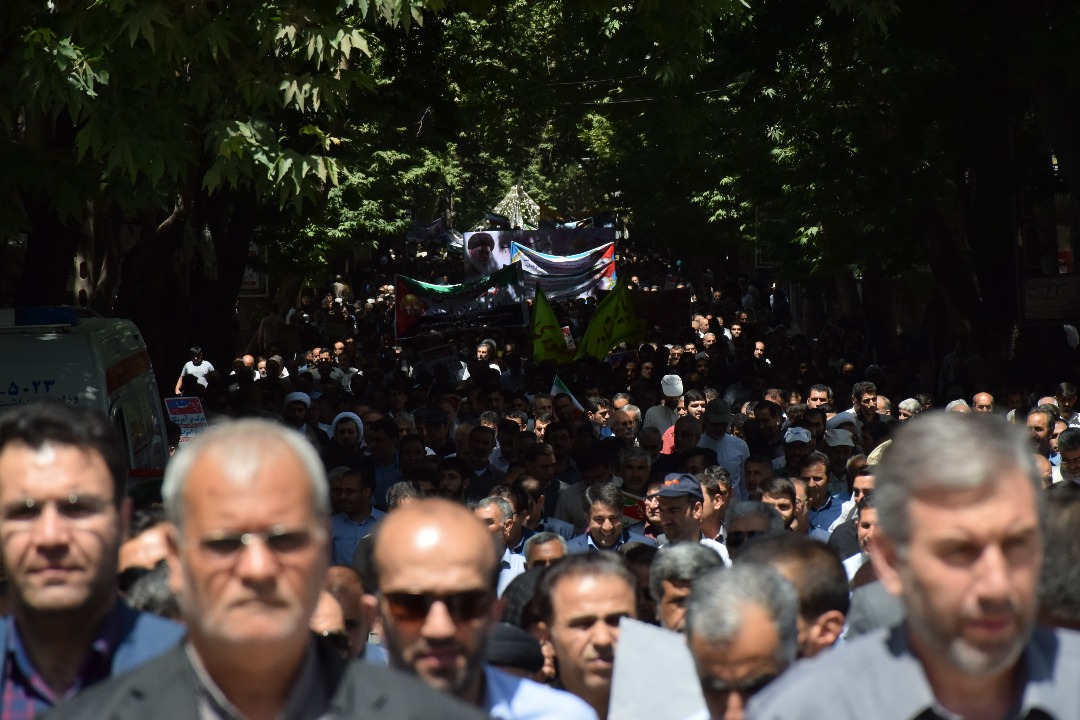 گزارش تصویری راهپیمایی روز جهانی قدس در خرم&zwnj;آباد