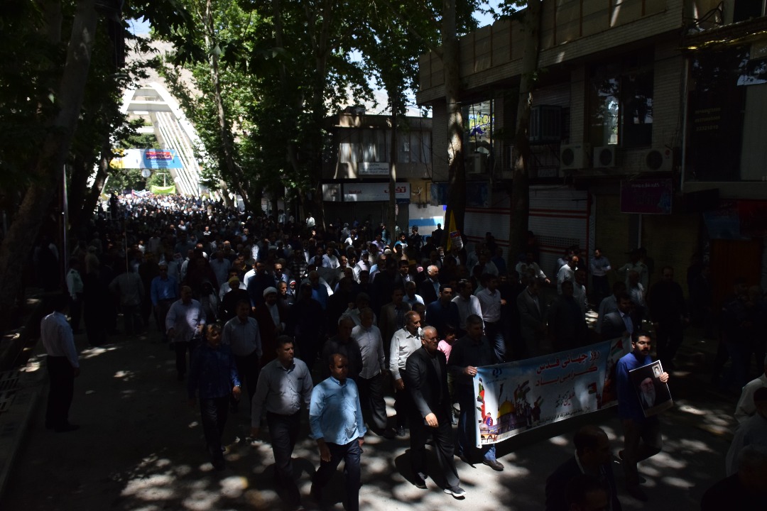 گزارش تصویری راهپیمایی روز جهانی قدس در خرم&zwnj;آباد
