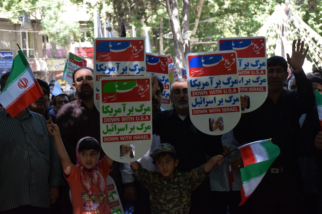 گزارش تصویری راهپیمایی روز جهانی قدس در خرم&zwnj;آباد