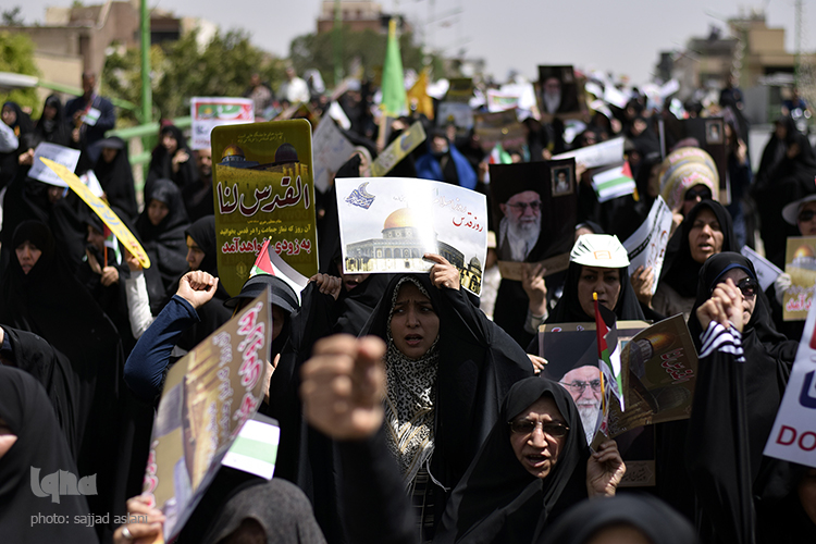 مراسم راهپیمایی روز قدس در اصفهان مراسم راهپیمایی روز قدس در اصفهان