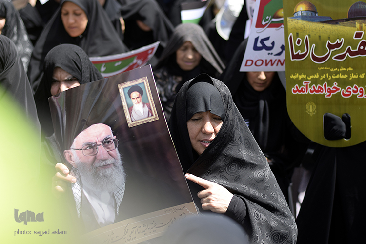 مراسم راهپیمایی روز قدس در اصفهان مراسم راهپیمایی روز قدس در اصفهان
