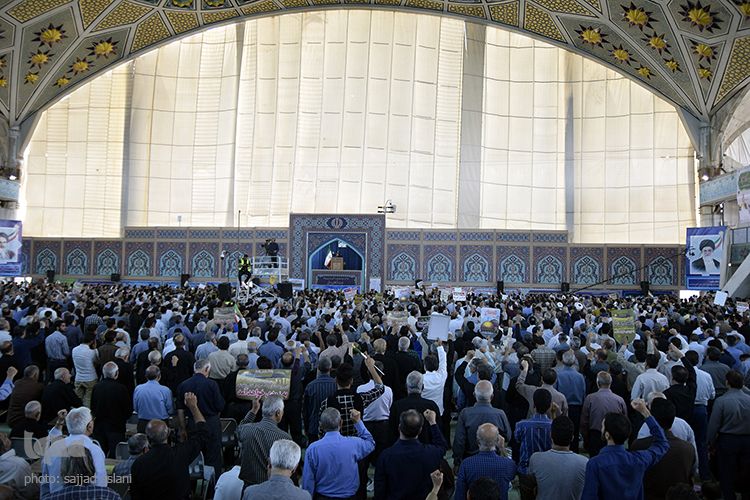 مراسم راهپیمایی روز قدس در اصفهان مراسم راهپیمایی روز قدس در اصفهان