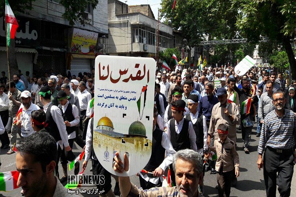 برگزاری راهپیمایی پرشکوه روز جهانی قدس در 57 نقطه  مازندران