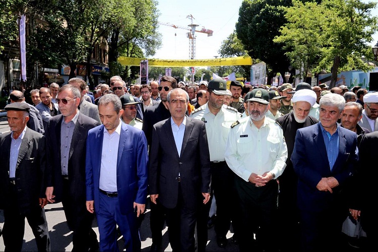طنین فریاد نفرت تبریزی&zwnj;ها از جنایات رژیم کودک&zwnj;کش صهیونیستی