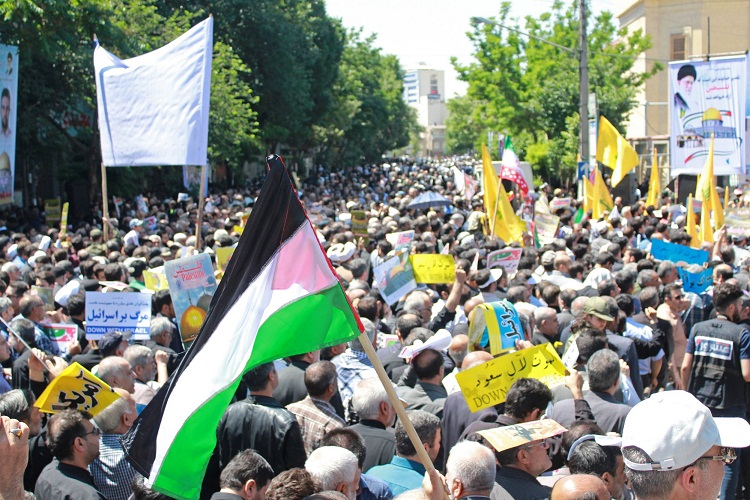 طنین فریاد نفرت تبریزی&zwnj;ها از جنایات رژیم کودک&zwnj;کش صهیونیستی