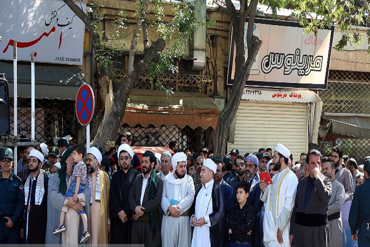 روز قدس فریاد مرگ بر آمریکا بار دیگر در کردستان طنین&zwnj;انداز شد