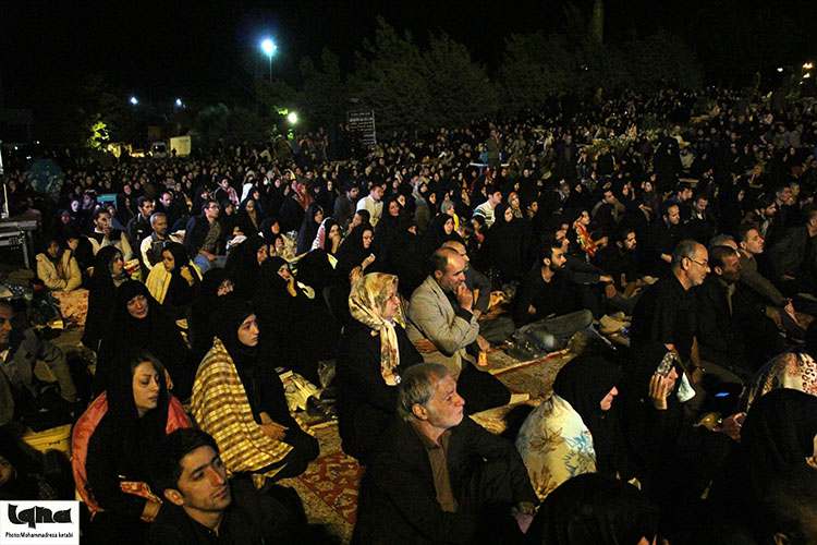سومین شب از شب&zwnj;های قدر در باغ موزه دفاع مقدس همدان