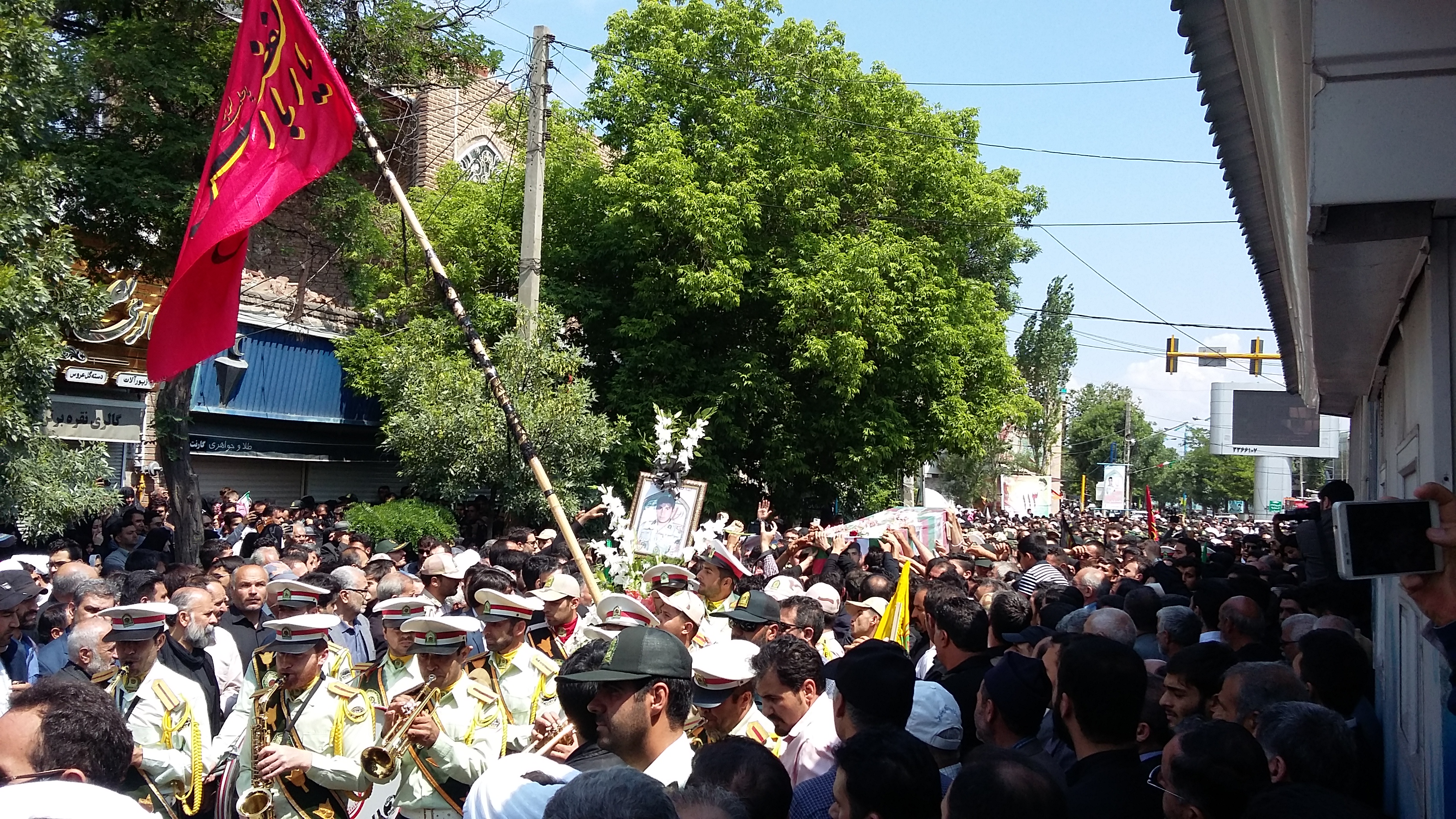 شکوه حضور دانشگاهیان پیام نور استان اردبیل در راهپیمایی روز قدس