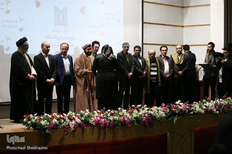 برگزاری مراسم گرامیداشت اهدای عضو در تبریز+تصاویر