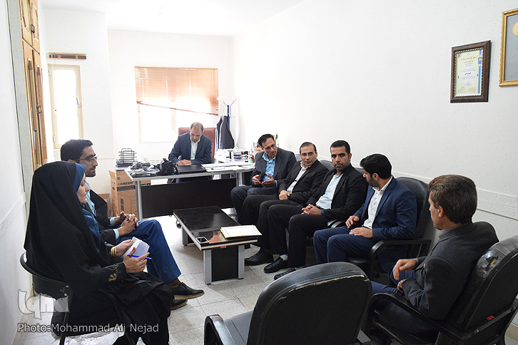 گزارش تصویری بازدید مدیر آموزش و پرورش ناحیه ناحیه یک خرم&lrm;آباد از ایکنا