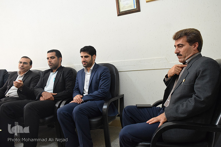 گزارش تصویری بازدید مدیر آموزش و پرورش ناحیه ناحیه یک خرم&lrm;آباد از ایکنا