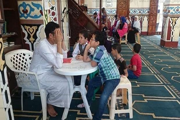 مسابقات قرآن سالانه کودکان در مصر +عکس