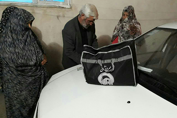 نمایی از جلسات قرآن پایگاه امداد و نجات جاده&zwnj;ای در ماکو