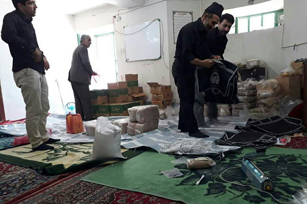 نمایی از جلسات قرآن پایگاه امداد و نجات جاده&zwnj;ای در ماکو