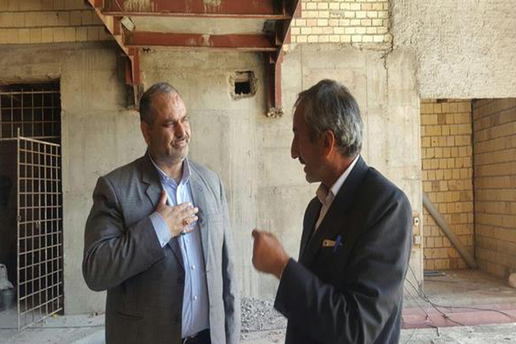 گزارش تصویری بازدید مدیرکل حفظ آثار دفاع مقدس لرستان از روند ساخت مرکز فرهنگی دفاع مقدس