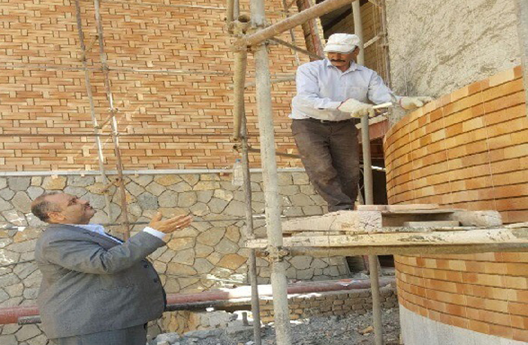 گزارش تصویری بازدید مدیرکل حفظ آثار دفاع مقدس لرستان از روند ساخت مرکز فرهنگی دفاع مقدس