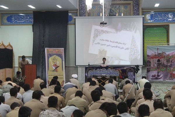 محفل قرآنی نداجا در کنارک برگزار شد محفل قرآنی نداجا در کنارک برگزار شد