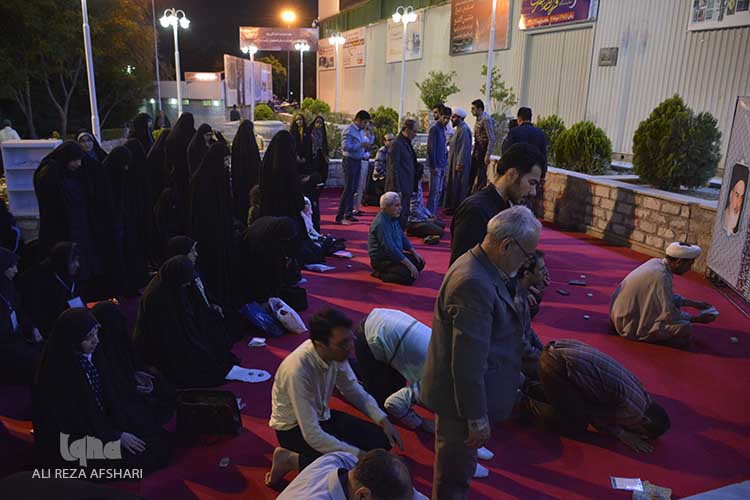 روز اول نمایشگاه قرآن