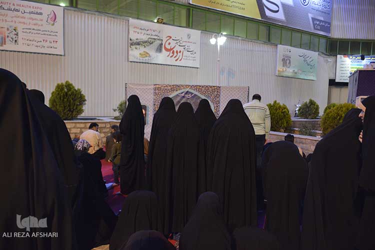روز اول نمایشگاه قرآن