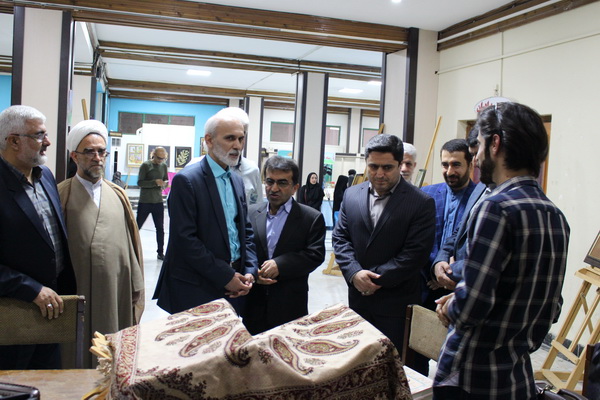 افتتاح نمایشگاه قرآن و عترت در ساری