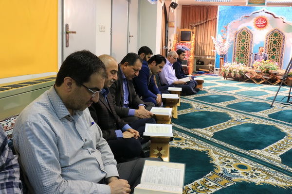 گزارش تصویری محفل انس با قرآن+ تجلیل از برترین&zwnj;های قرآنی شرکت گاز مازندران