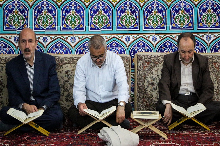 برگزاری جلسات تفسیر قرآن کریم در امام&zwnj;زاده سیدعلی(ع) اهر + تصاویر