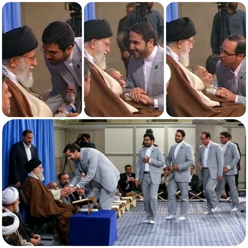 حال و هوای اجرای تواشیح در حضور رهبر معظم انقلاب