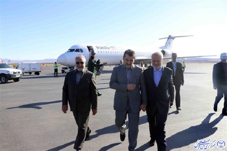 معاون وزیر کشور وارد بیرجند شد
