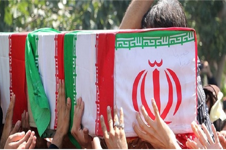 تشییع پیکر شهید ملک&zwnj;شاهی در کرمانشاه