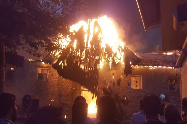 آخرین جزئیات از آتش سوزی در مسجد جامع ساری