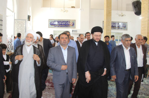 گزارش تصویری افتتاح فاز دوم مسجد صاحب&zwnj;الزمان(عج) کوهدشت