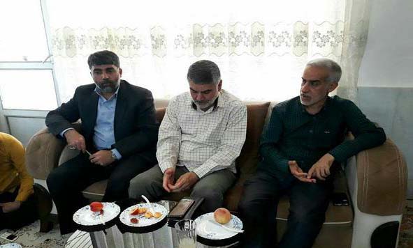 گزارش تصویری دیدار سردار آذرنوش با خانواده شهیدان علی&zwnj;بخشی
