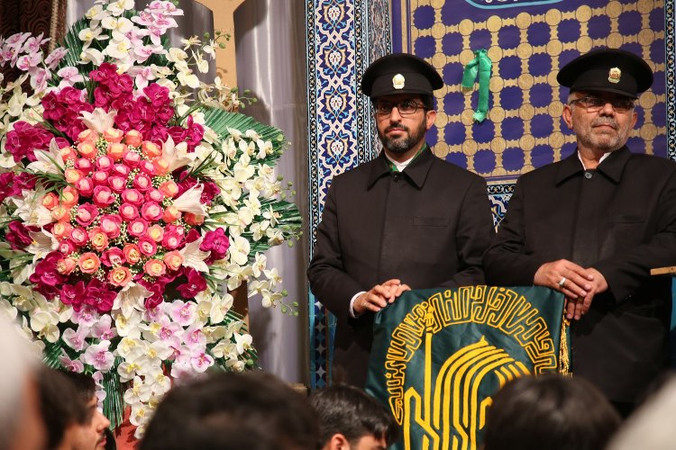 گزارش تصویری مراسم اذن دخول خدام رضوی در مسجد ارگ یزد