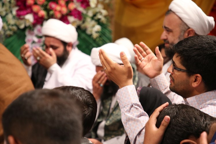 گزارش تصویری مراسم اذن دخول خدام رضوی در مسجد ارگ یزد