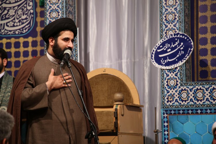 گزارش تصویری مراسم اذن دخول خدام رضوی در مسجد ارگ یزد