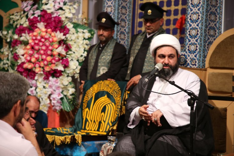 گزارش تصویری مراسم اذن دخول خدام رضوی در مسجد ارگ یزد