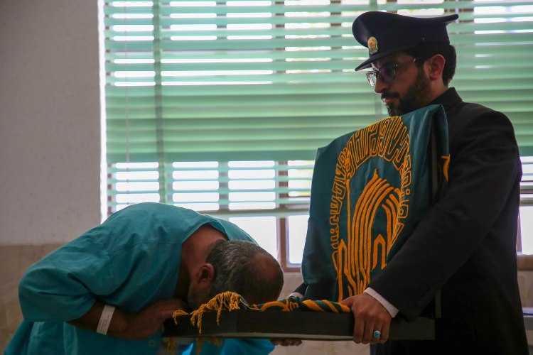 خدام رضوی از بیماران بیمارستان گودرز یزد عیادت کردند