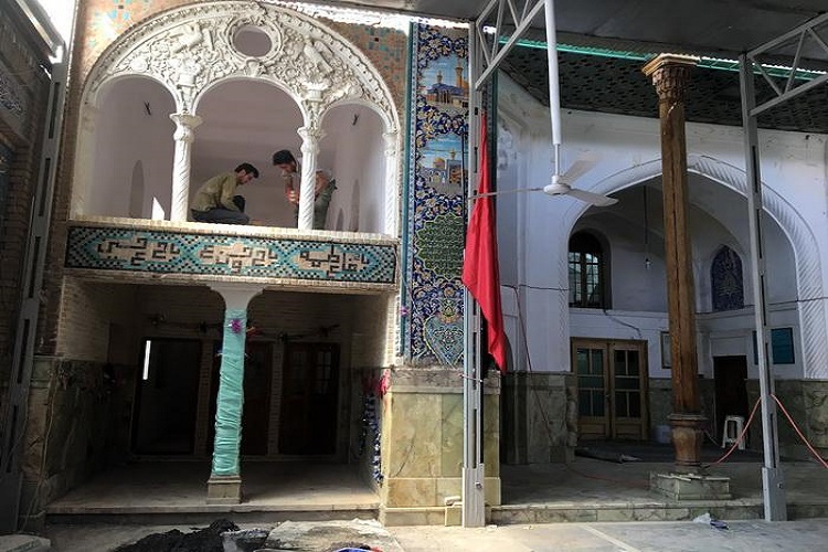 آغاز ساماندهی و مرمت ضلع شمالی آستان مقدس امامزاده اسماعیل(ع)