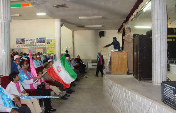 گزارش تصویری همایش زائران حج تمتع کوهدشت