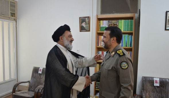 دیدار رئیس بنیاد حفظ آثار دفاع مقدس با آیتالله میرعمادی دیدار رئیس بنیاد حفظ آثار دفاع مقدس با آیتالله میرعمادی