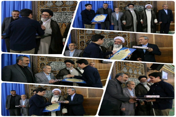 تجلیل از &laquo;مهدی قشمعلی&raquo; حافظ کل قرآن در نماز جمعه تبریز