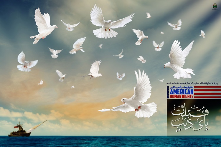 افشای حقوق بشر آمریکایی در قاب پوستر