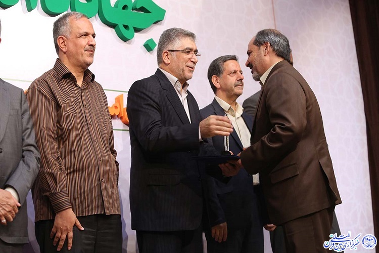انتخاب رییس جهاددانشگاهی خراسان جنوبی به عنوان جهادگر نمونه