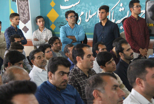 گزارش تصویری مراسم رونمایی کتاب شهید محمد آزادبخت در کوهدشت
